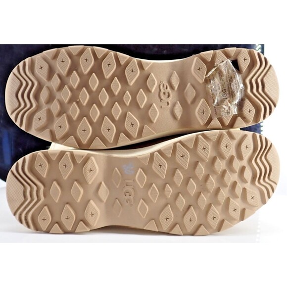 UGG Pure ingalls Sand Beige Womens Sz 8 Waterproof Leather Lace Snow Boots New - Picture 15 of 16